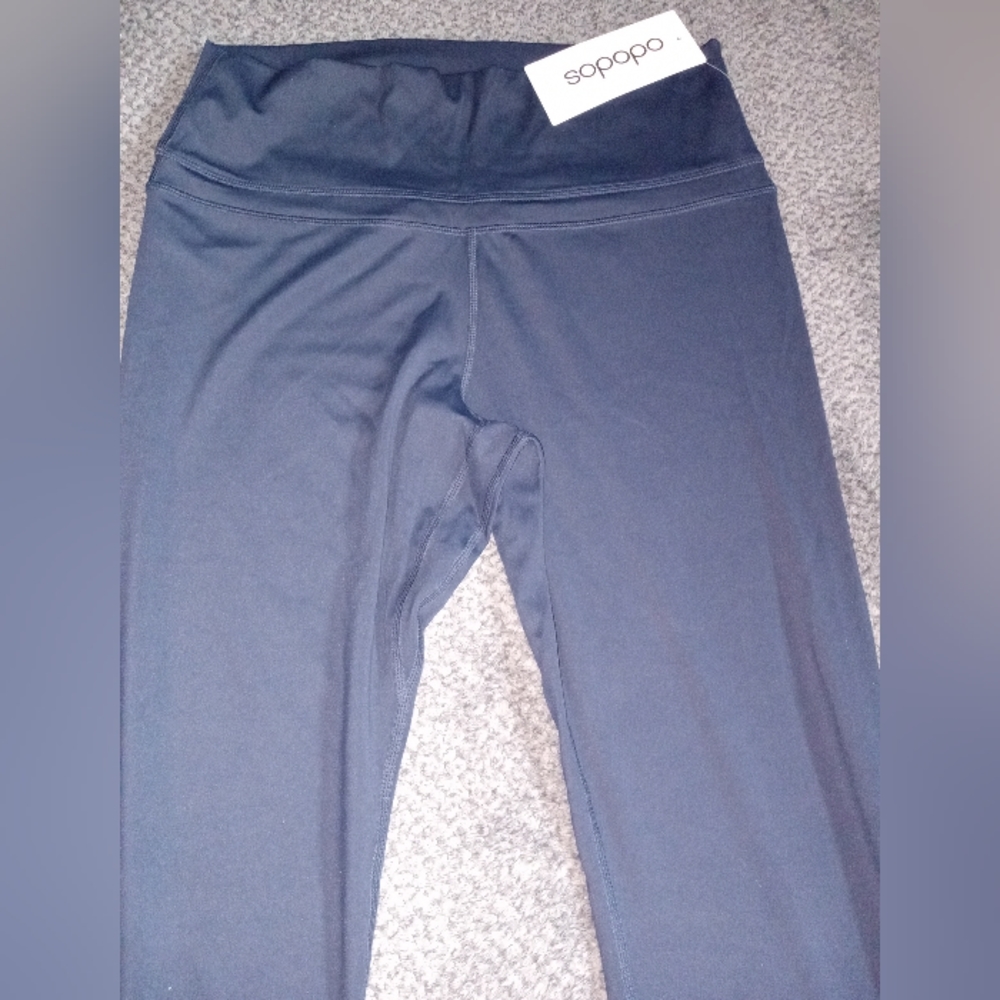 Ododos Leggings, Large, Navy Blue